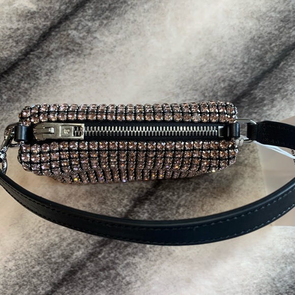 { Alexander Wang } Wangloc Crystal Mini Pouch Bag - Picture 5 of 12